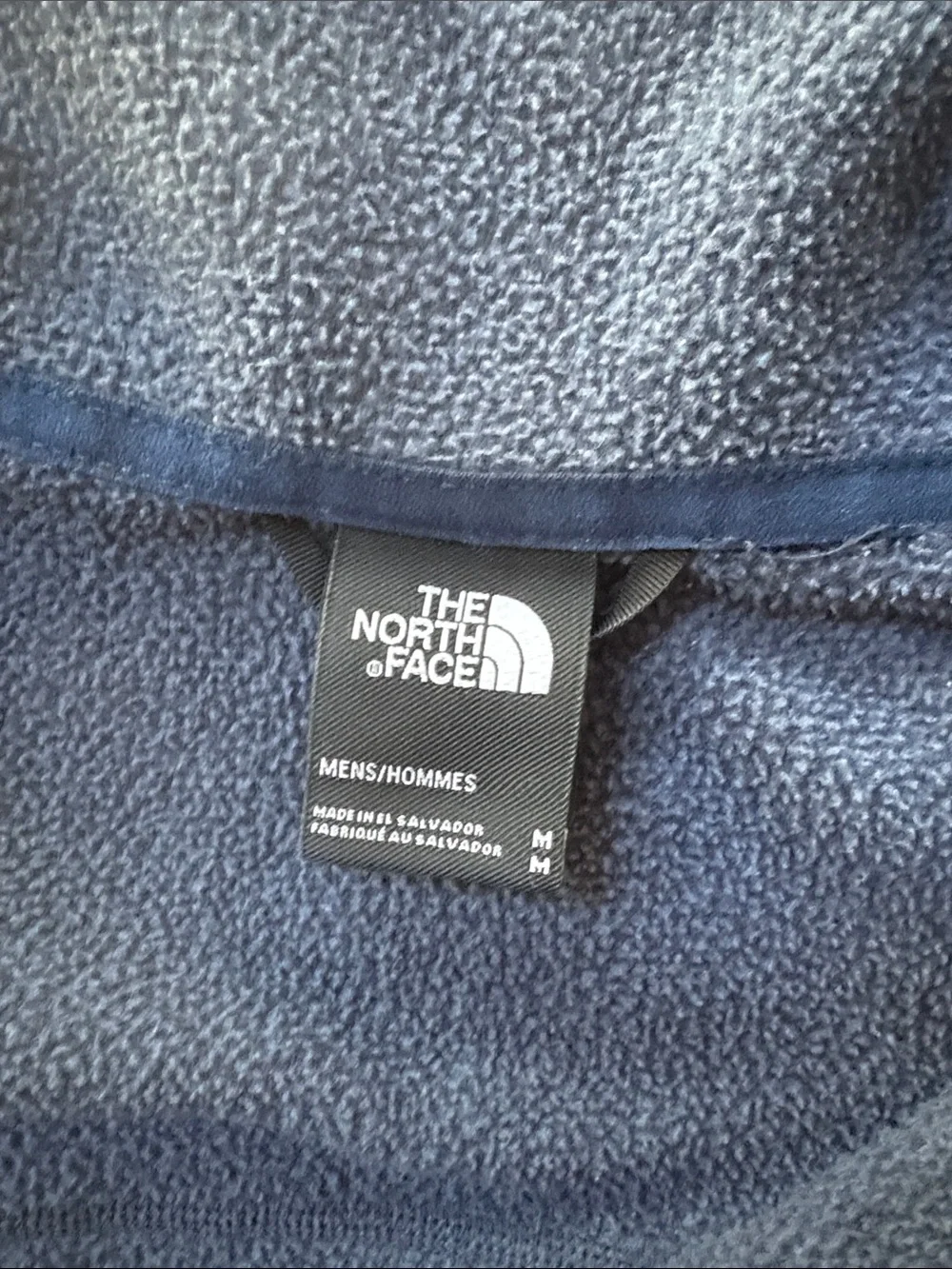 The North Face Zip-Up Fleece Jacket - Dark Blue